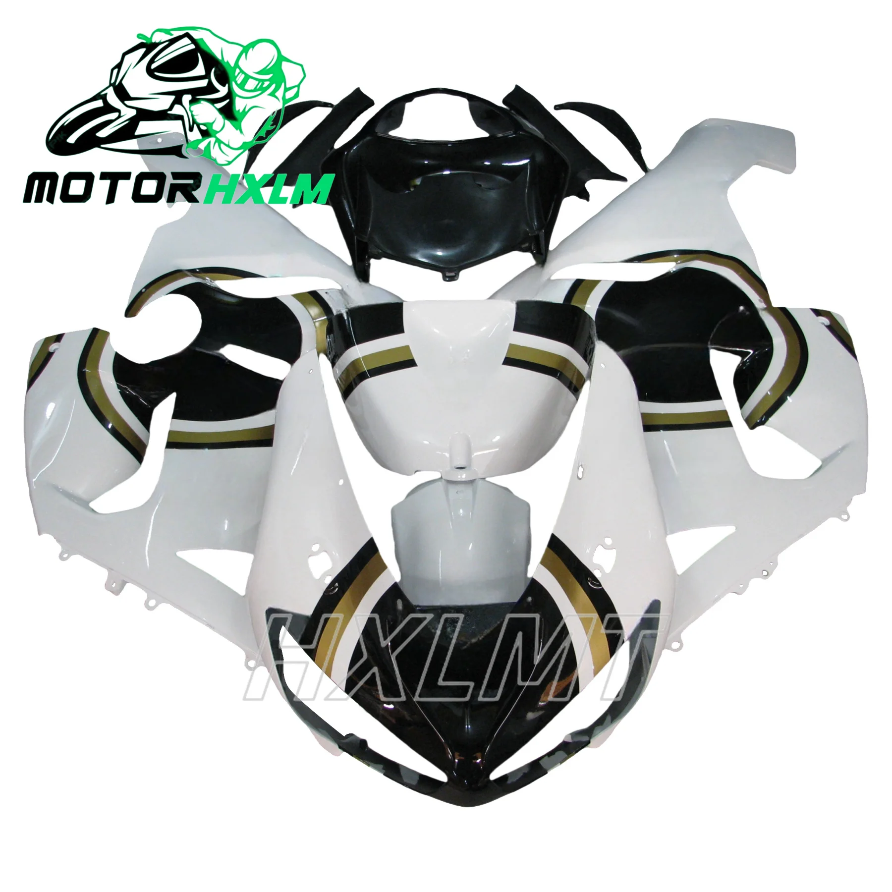 

For Kawasaki ZX6R 636 2005-2006 Motorcycle Fairing Kit ABS Injection Molded Plastic Shell Parts