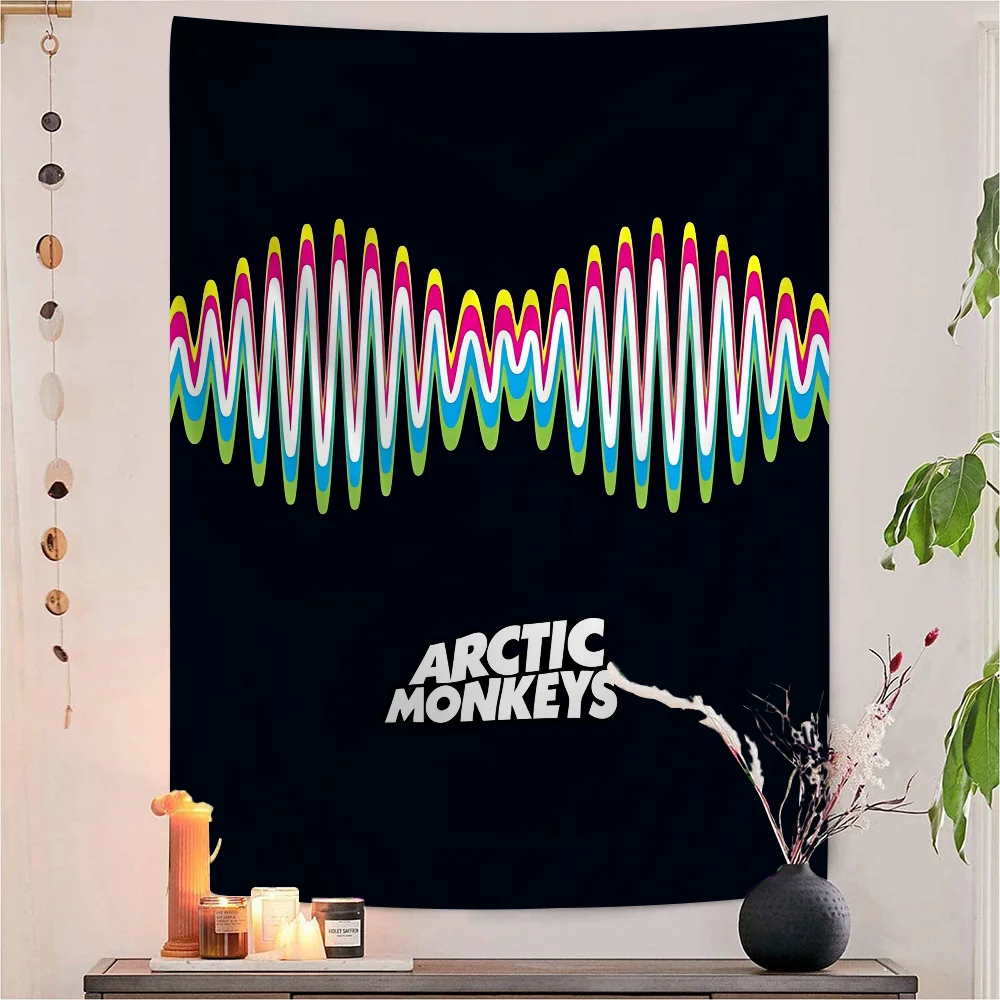 R-Rock Bands A-Arctic Monkeys Anime Tapestry Art Science Fiction Room Home Decor Wall Art Decor