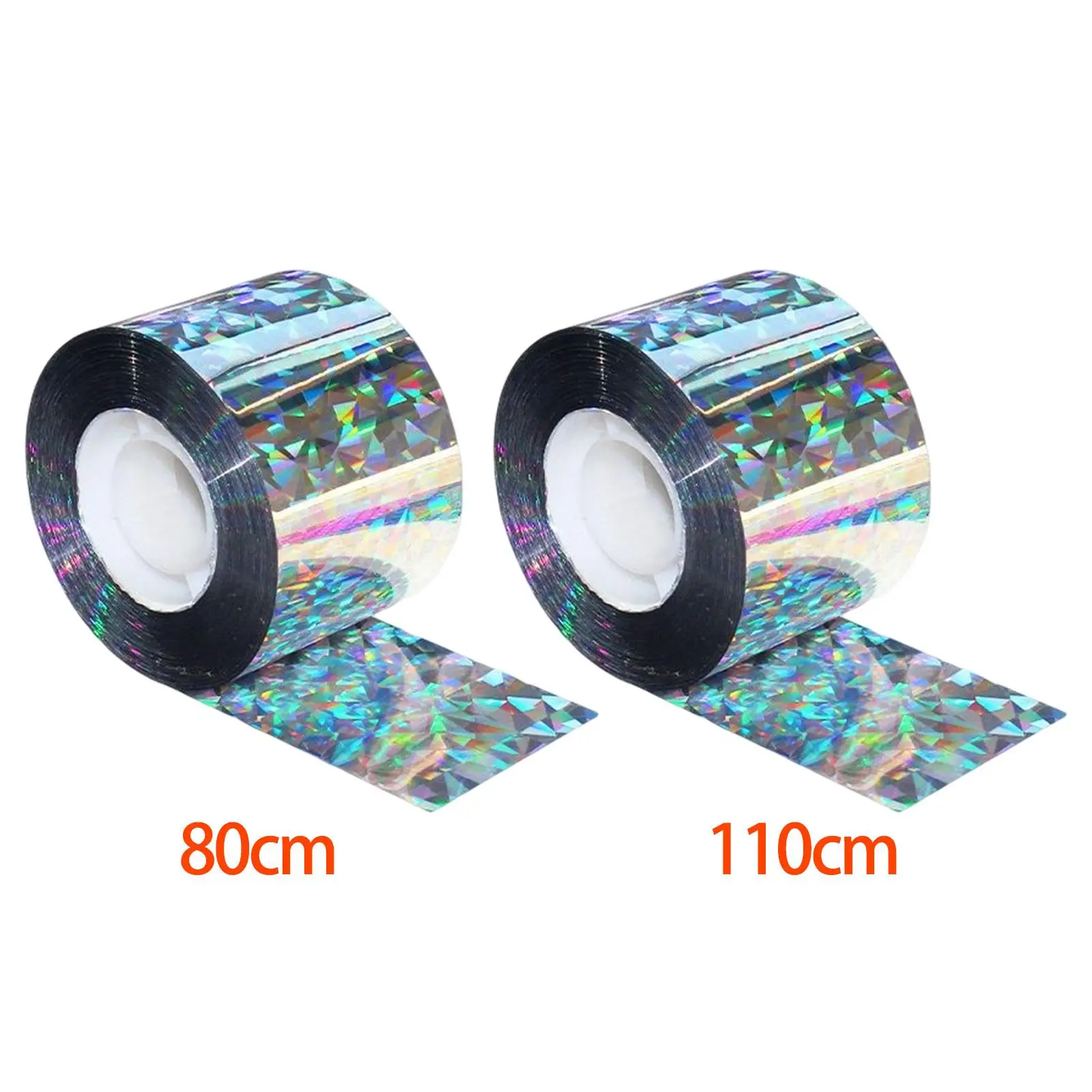 Bird Scare Tape Flash Keep Reflective Stop Birds from Hitting Ribbon for Goose Crows Farm Lawn