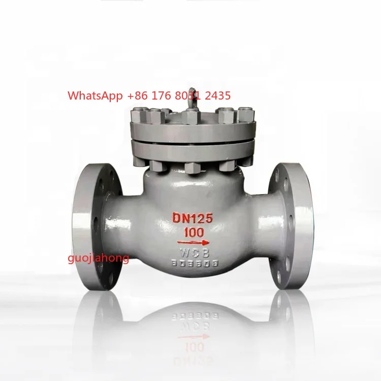 

API 600 Swing Hydraulic General Pn 40 Check Valve Standard Ptfe General Oil Return 4 Inch Water Oil Air Ect Check Valve