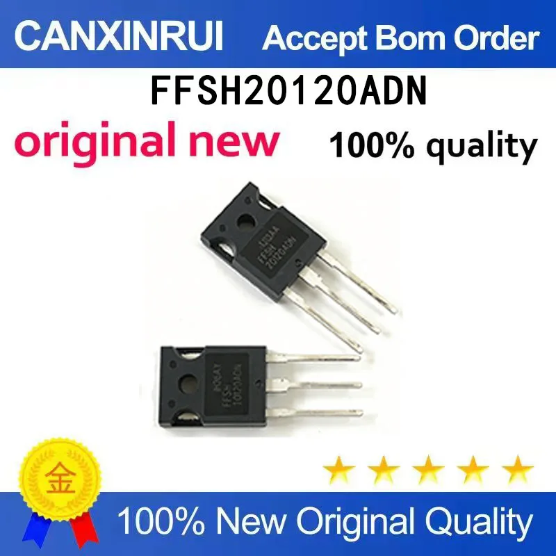 

(5pcs-100pcs）New FFSH20120ADN TO-247 silicon carbide diode 1200V 20A spot chip