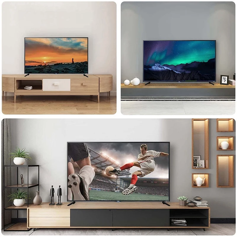Imagem -06 - Pernas de tv Stand com Parafusos Suporte para Tcl Roku 28 32 40 43 49 50 55 65 Polegada 28d2700 32s321