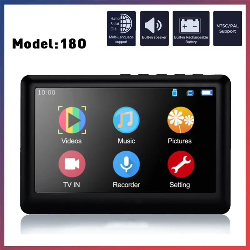 180 AV Recorder Video Audio Capture Box Analog To Digital Converter Record Video From VCR's Camcorder DVD Players