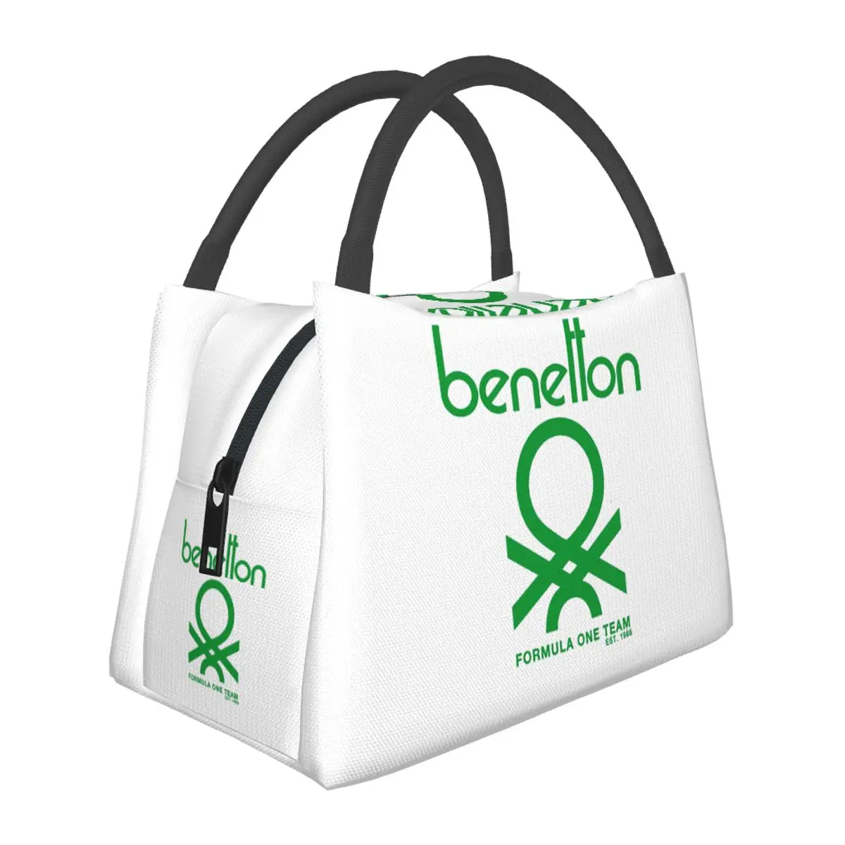 Bolsa Térmica Benetton para Mulheres, Armazenamento de Alimentos para Piquenique, Caixa de Comida à Prova de Vazamentos, Bolsa Térmica para Almoço