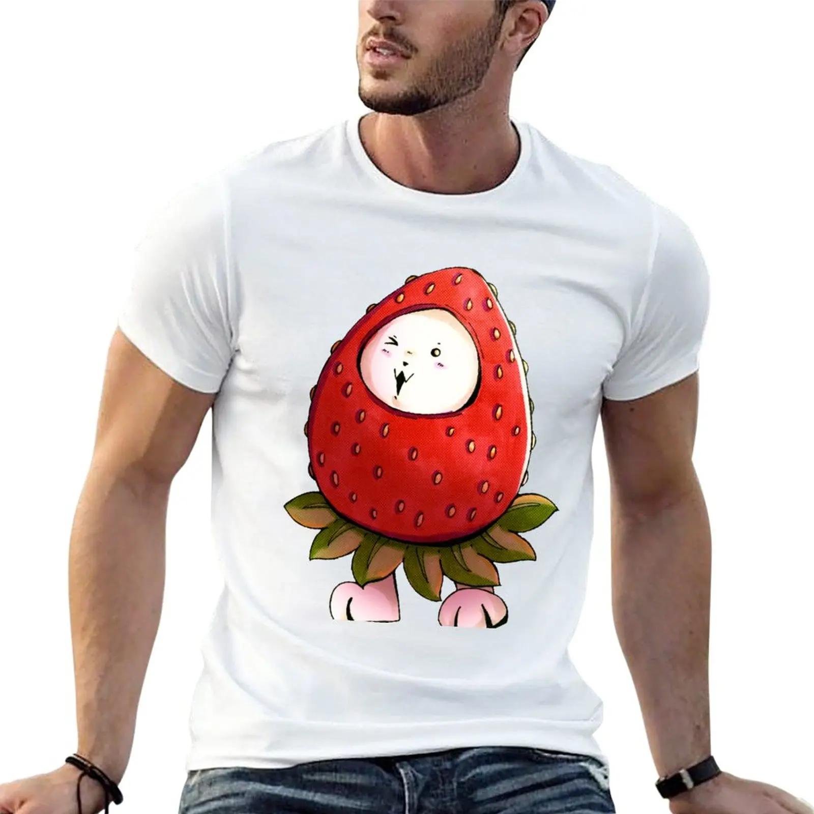 Strawberry Eggdog T-Shirt blacks cute clothes sweat shirts, men