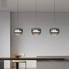 Anillo de luces led para decoración del hogar, lámparas colgantes modernas para sala de estar, comedor, iluminación interior 1