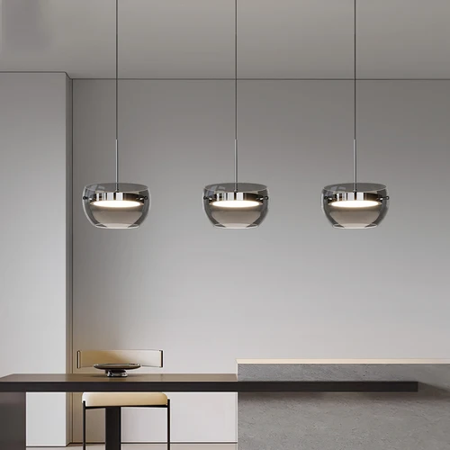 Anillo de luces led para decoración del hogar, lámparas colgantes modernas para sala de estar, comedor, iluminación interior