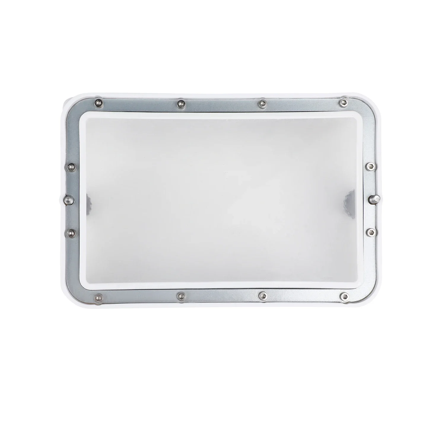 ملحقات الطابعة ثلاثية الأبعاد Creality HALOT-R6 طقم صينية 198.56 × 132.73x30.4 طقم فات من الراتنج الأبيض طقم صينية بلاستيكية لشاشات HALOT-R6 LCD