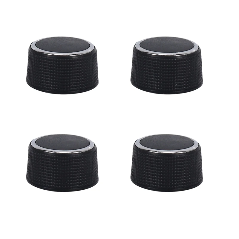 4Pcs Rear Radio Audio Volume Control Knob Dial Tuner For 07-13 Chevy Tahoe Chevrolet Silverado Gmc Acadia 22912547