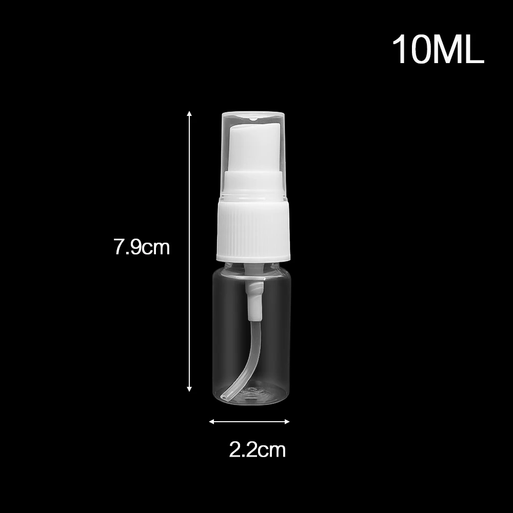 30/100//150/250 ml Nachfüllbare Flaschen Transparenter Kunststoff Parfümzerstäuber Mini Leere Sprühflaschen Tragbares Reisezubehör
