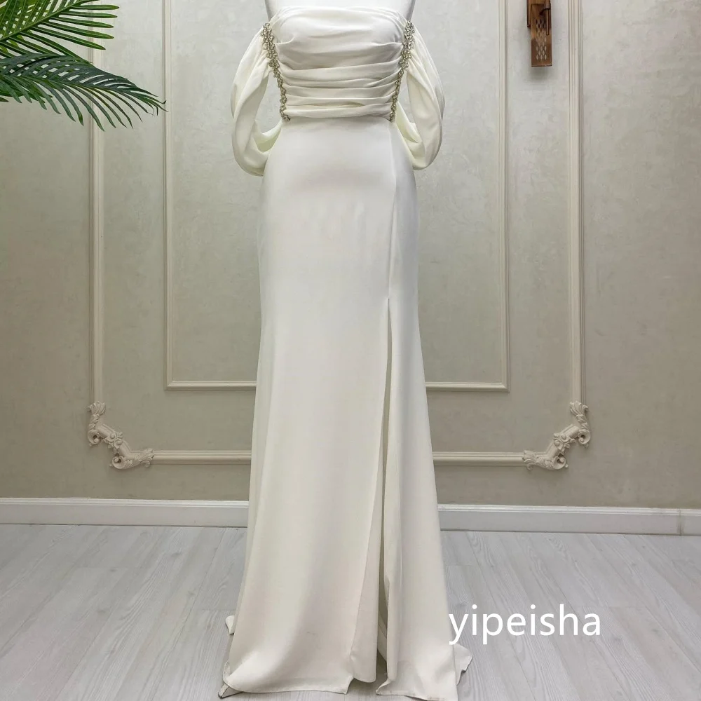 Exquisite Jersey Trumpet Sheath Midi Dresses Homecoming  Modern Style Pastrol Unisex Chinese  Formal Casual