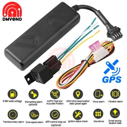 Mini GPS Tracker e Relé, Dispositivo de Rastreamento de Veículos, Localizador GSM de Motocicleta, Antena GPS, LK720, 1 Conjunto