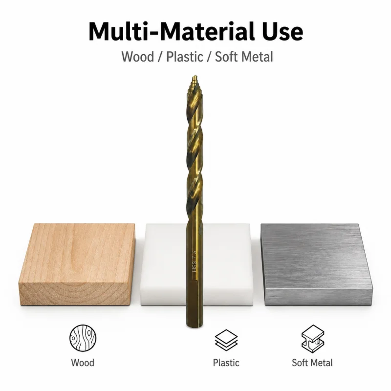 Mata Bor HSS Twist 7.5mm Tahan - Power Tools Kobalt ulasan dan harga