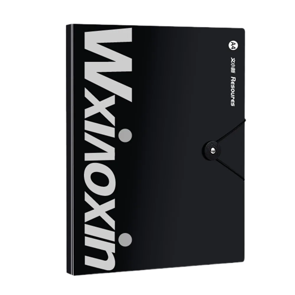 Gifts Transparent Insert Folder A4 Large capacity Classification File Folders Portable Student Test Paper Storage Bag