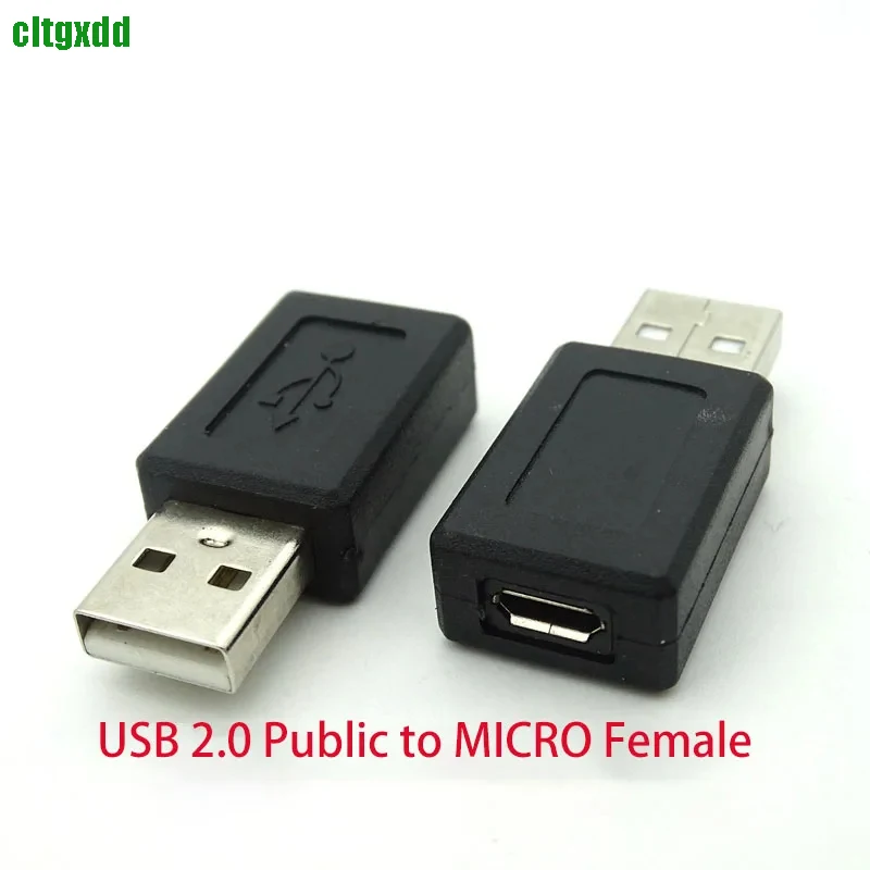 Cltgxdd USB 2.0 Adapter Mini 5P zu A Stecker/Buchse Micro zu USB Android Daten-Seitenanschluss Konverter Wählstecker – Detail 3