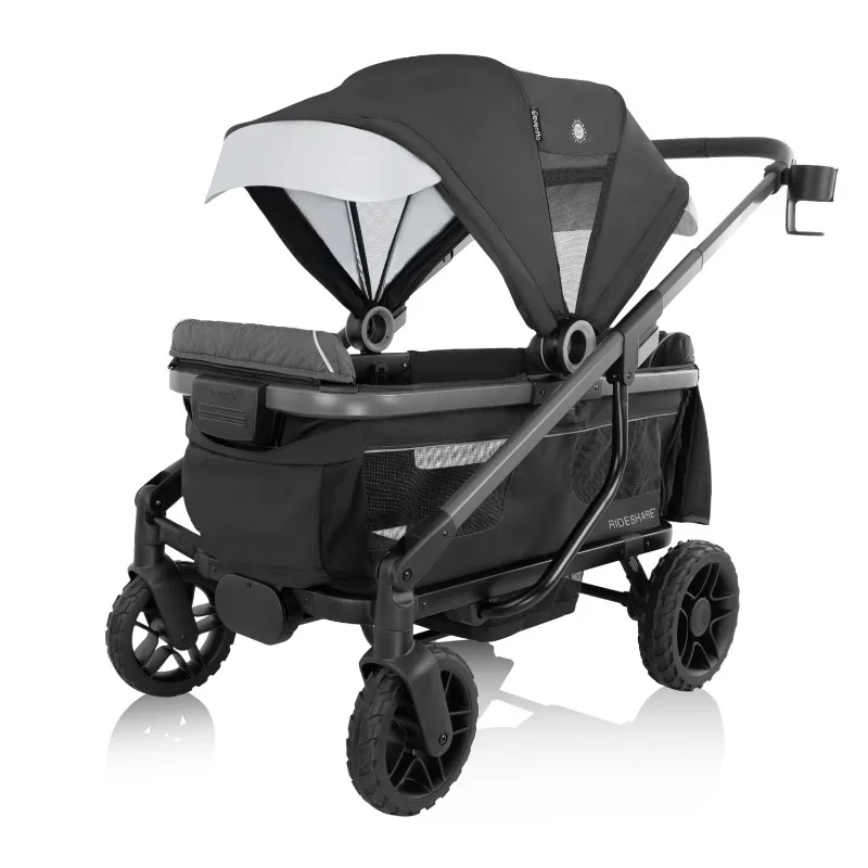 Shyft Rideshare All-Terrain Performance Stroller Wagon (Sterling Black) US(Origin)