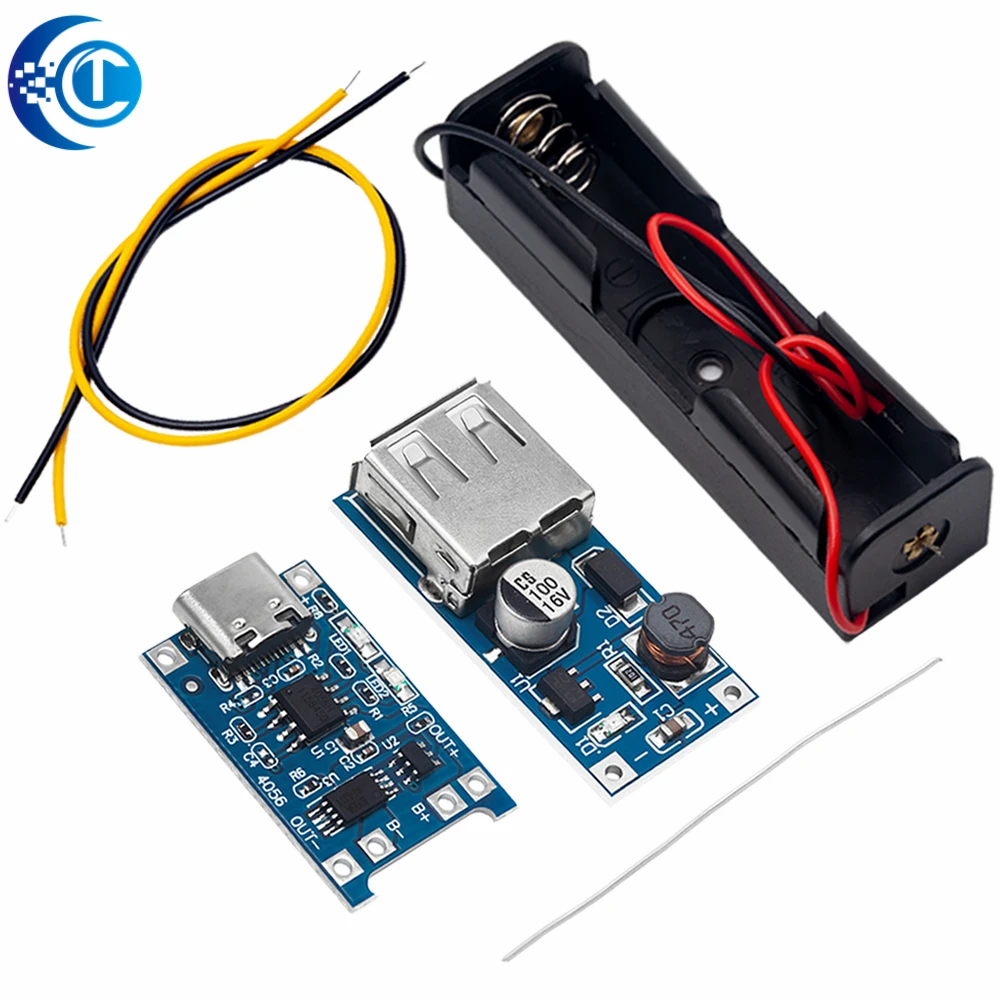 5V 1A Micro USB 18650 Lithium Battery Charging Board Charger Module+Protection Dual Functions TP4056