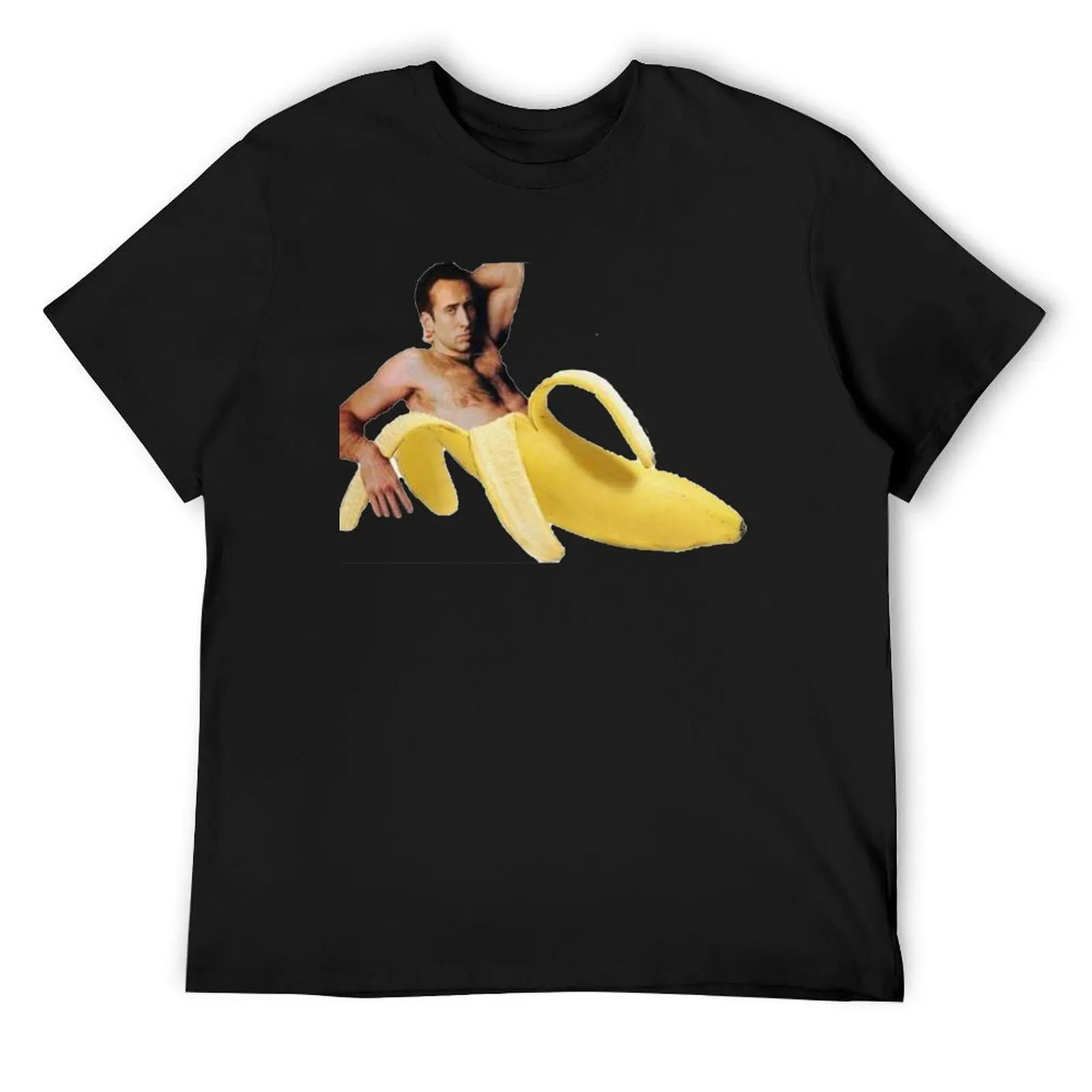 Nicolas Cage In A Banana - Original Yellow Classic T-Shirt boys whites tops animal prinfor boys workout shirts for men