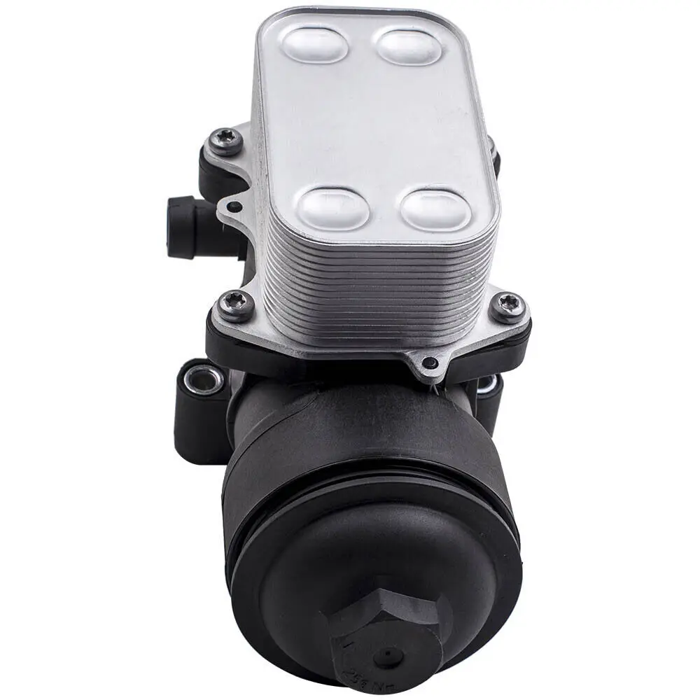 Carcaça do refrigerador de óleo e junta da tampa do radiador para Audi VW Skoda 03L115389C 03L115389B 03L115389H 03L-115-389-H