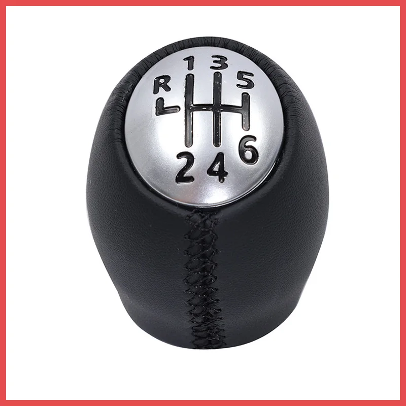 Suitable for cab use in Renault Megane car gear shifting handball gear head handle matte cover wrapped in leather
