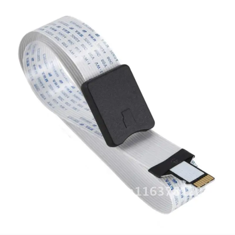 25/48/62cm  TF to micro SD card Flex Extension cable Extender Adapter TF Zip Extension cable Memory Card Extender Cord Linker