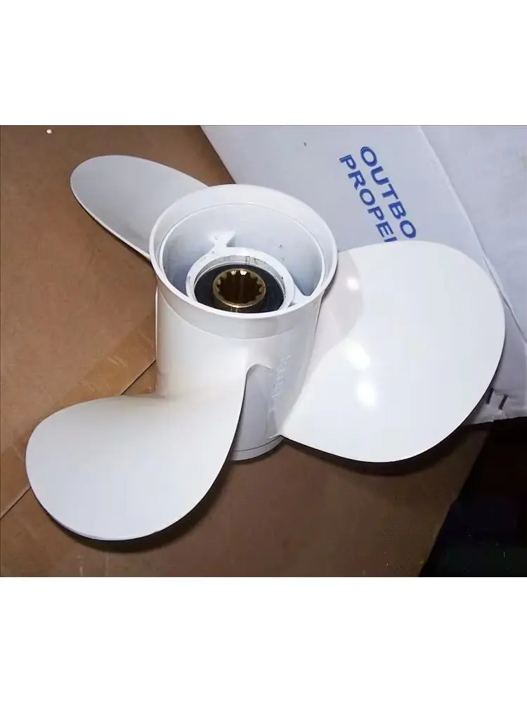 Free Shipping Aluminum Alloy Propellers For Yamaha Honda Hidea Parsun Outboard Motors 13 Inches 40 - 55 HP 11 1/8*13-G