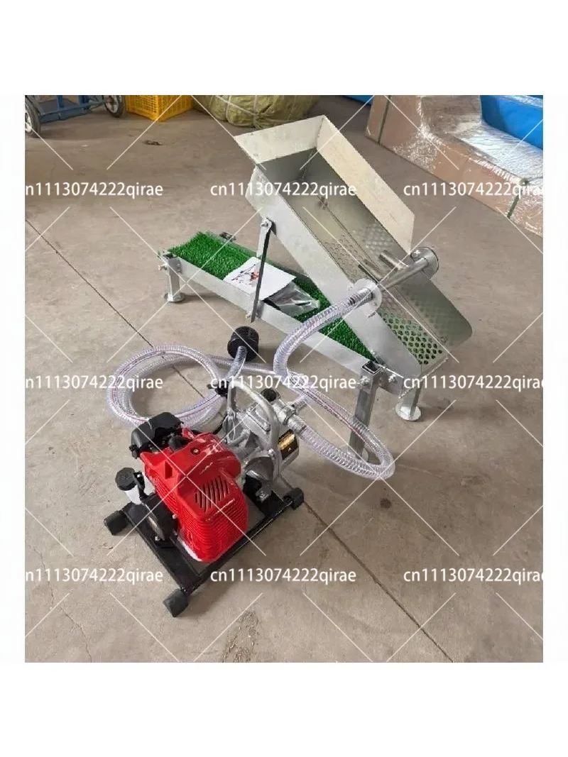 Engine Portable Gold Sluice Box for River Placer Gold Mining and Fine Gold Recovery