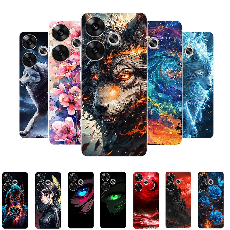 For Poco F6 Case Cu… - image