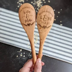Personalized Wooden Spoon Baking Cooking Gifts Bridal Shower Unique Wedding Gift for Couple Housewarming Gift Bride To Be Item