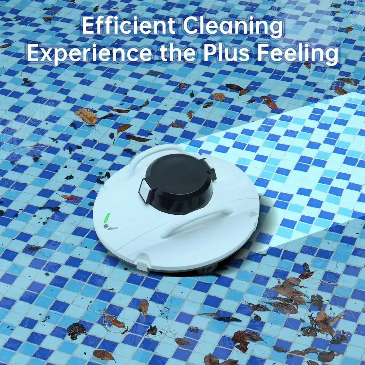 Vacuum Cleaner Pool Robot Wireless Intelligent Underwater Suction 90 Minutes Working Time