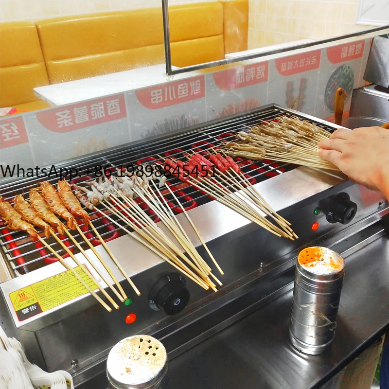 

HS-700 Commercial Electric Smokeless Stainless Steel Portable Barbecue Grill for Restaurants and BBQ Stores 2025 New Trends