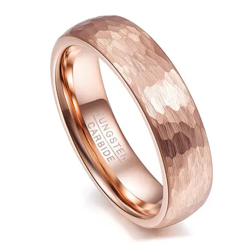 10 best sales पुरुषों के लिए गुलाबी सोने की अंगूठी - №4