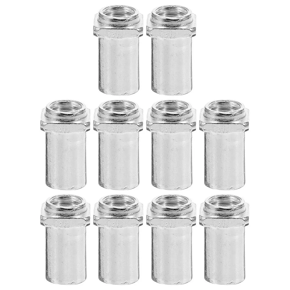 

10pcs Iron Drum Swivel Nuts Replacement Parts For Tom Floor Snare Drums Precision Fit Smooth Tuning Compatible With Various