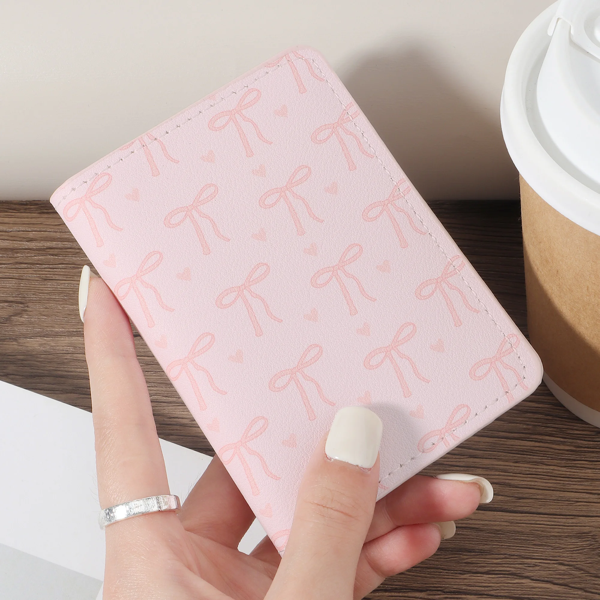 

Stylish Simple Short Bifold Wallet, Lightweight Portable Small Credit Card Holder & Organizer, Women's Daily Versatile Clutch &