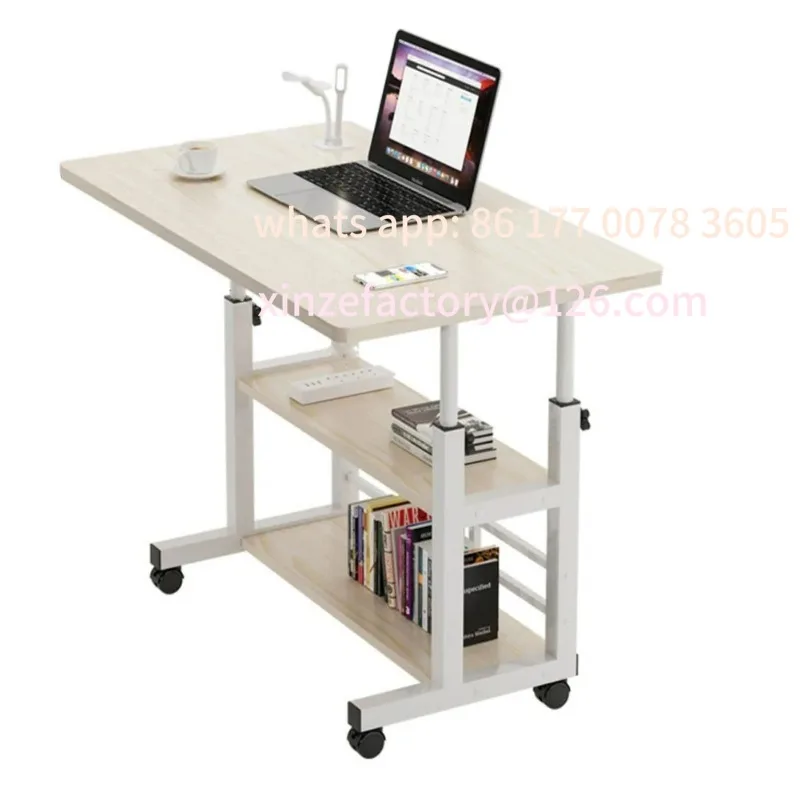 

Customizable Height Adjustable Computer Desk Multi-Layer Storage Adjustable Bedside Laptop Desk Height Adjustable Laptop Desk