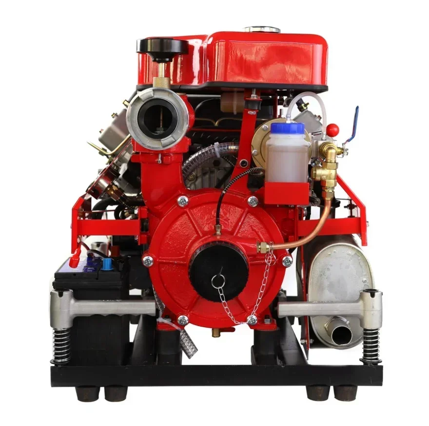 Quality Fire Boat Equipment 25hp Engine Portable Fire Fighting Centrifugal Pump for Sea Water