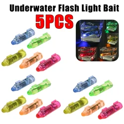 5-1pcs Deep Drop Underwater Flash Light Bait Deep Fish Attracting Indicator Lure LED Light Squid Bait Hard Lures Fishing Goods