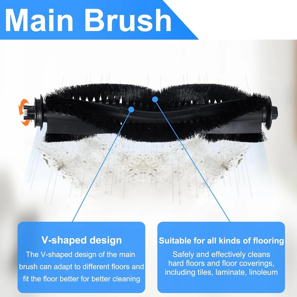 AT28-حزمة ملحقات شاملة لمكنسة الروبوت Tapo RV30 Max Plus/RV30 Max/RV20 Max Plus/RV20 Max