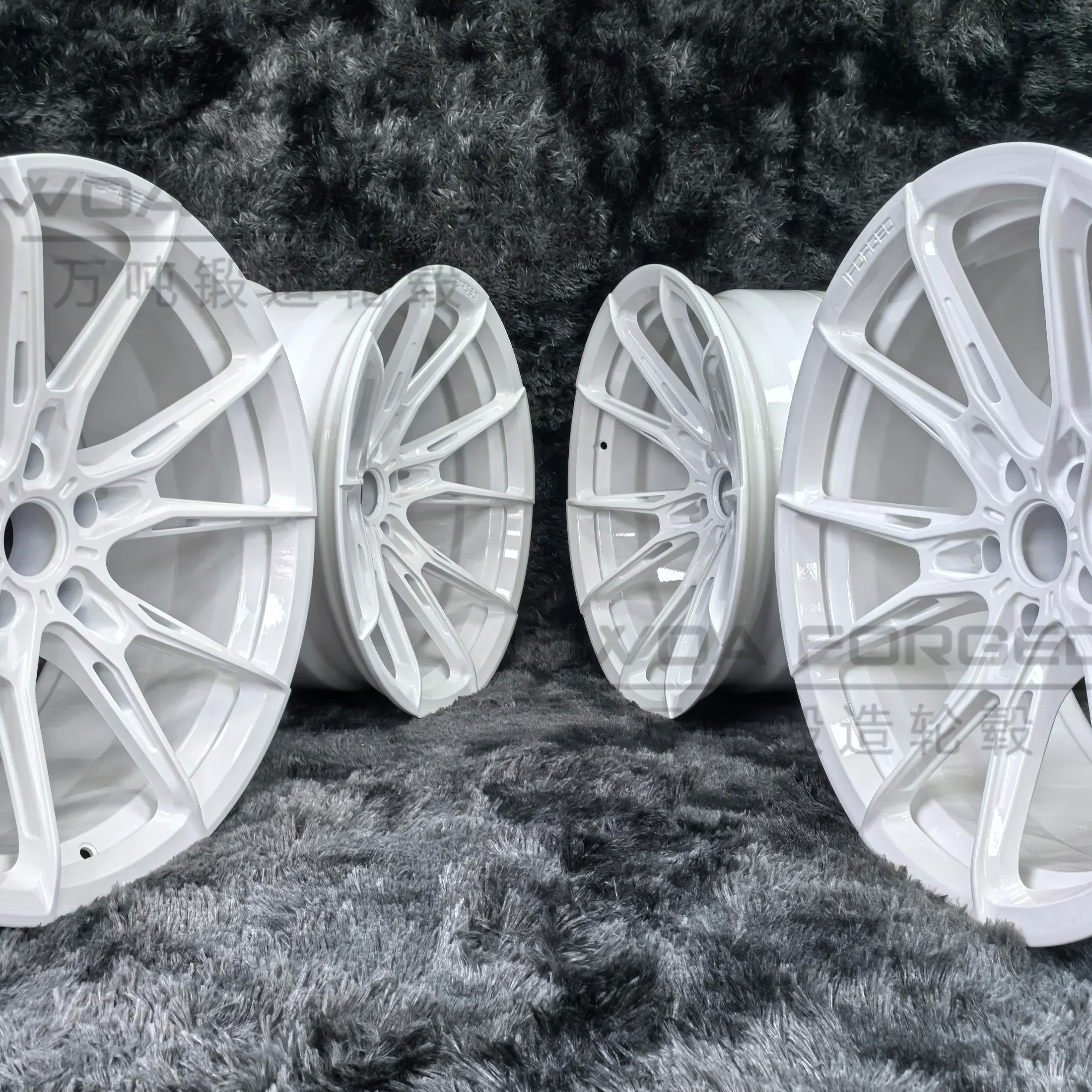 تخصيص 6061 R2 FG جديد أنيق العضلات البرونزية نحى الألومنيوم عجلات مزورة 18-22 بوصة 5x112/120/114.3 20-40-35-30-25-20-15 #3