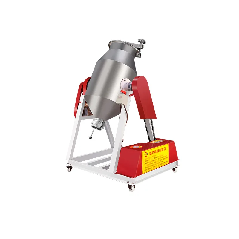 

Stainless steel waist drum type chemical granular powder mixer