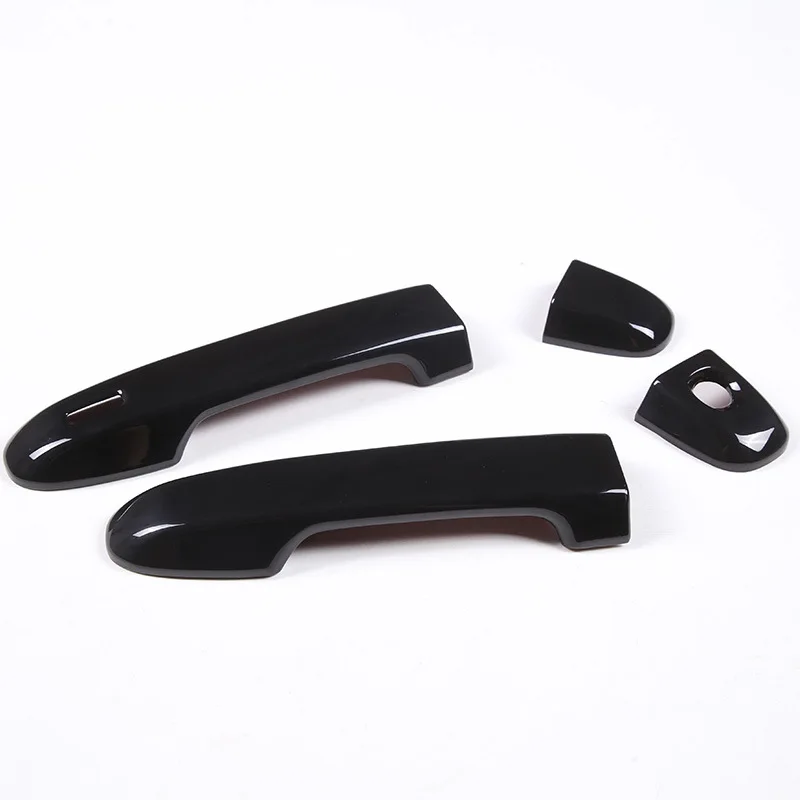 Outer Handle Protective Cover For 12-22 Toyota 86/BRZ Single Smart Hole Piano Black