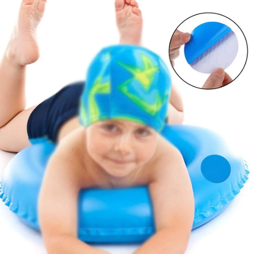 Cola do remendo do PVC para a piscina, jogo de reparação multifuncional, acessórios infláveis do barco, 10 PCes