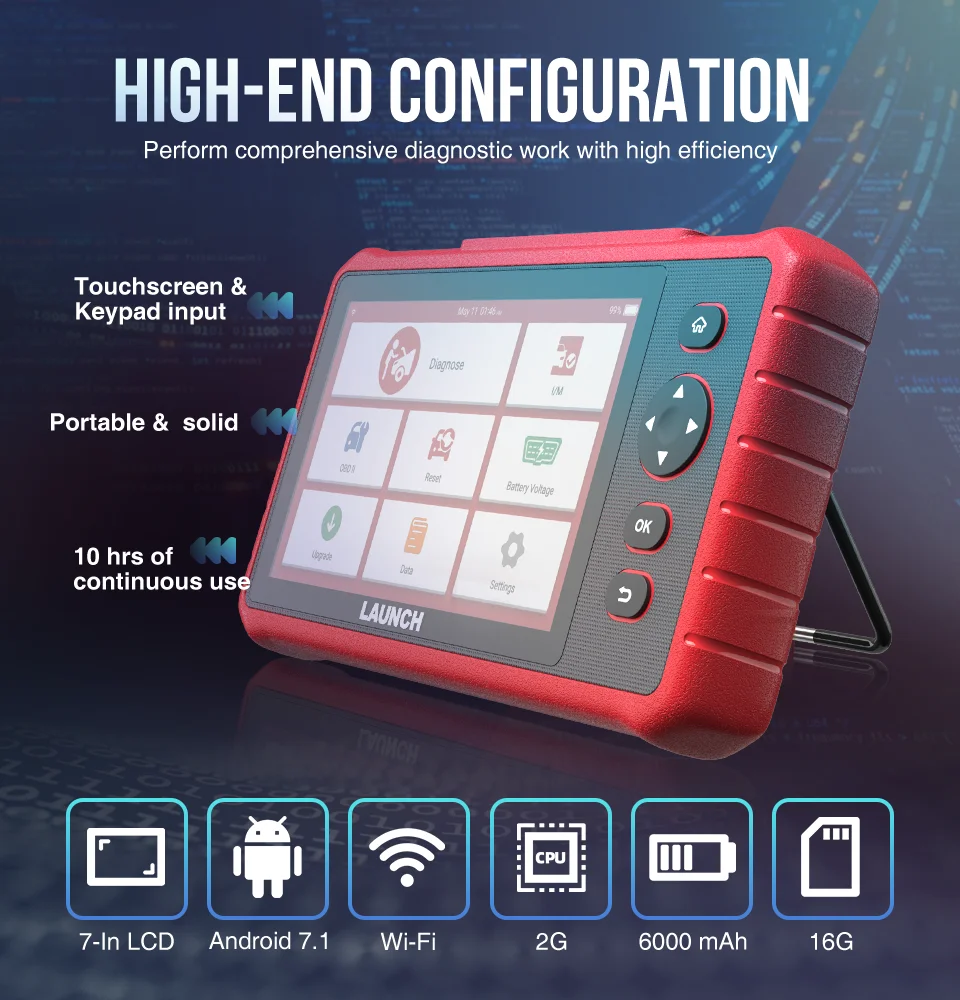 

X431 Crp909x Crp909e Pro Obd2 Crp909c Crp909 Автомобильный полный системный сканер автомобиля Auto Cab Escaner Диагностический сканер Инструмент