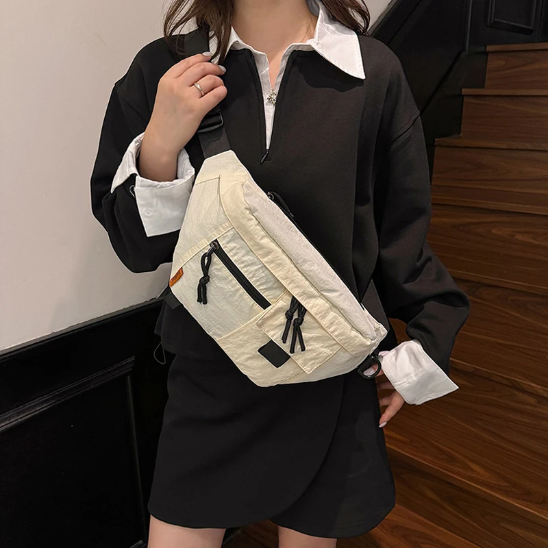 

Женская нагрудная сумка, портативная поясная сумка для езды на велосипеде, бега и бега, большая вместительная тренировочная спортивная поясная сумка, женский рюкзак на слинге