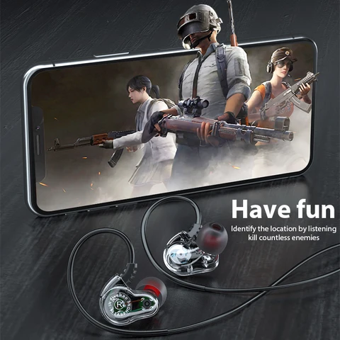 Проводные внутриканальные наушники Dual Dynamic