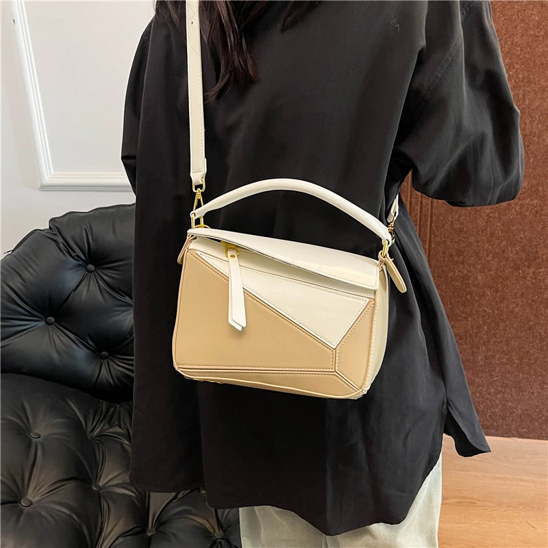 

Luxury Brand Women's Handbag Leather Shoulder Bag Crossbody Messenger Elegant Classic Famous Designer For Ladies Chic