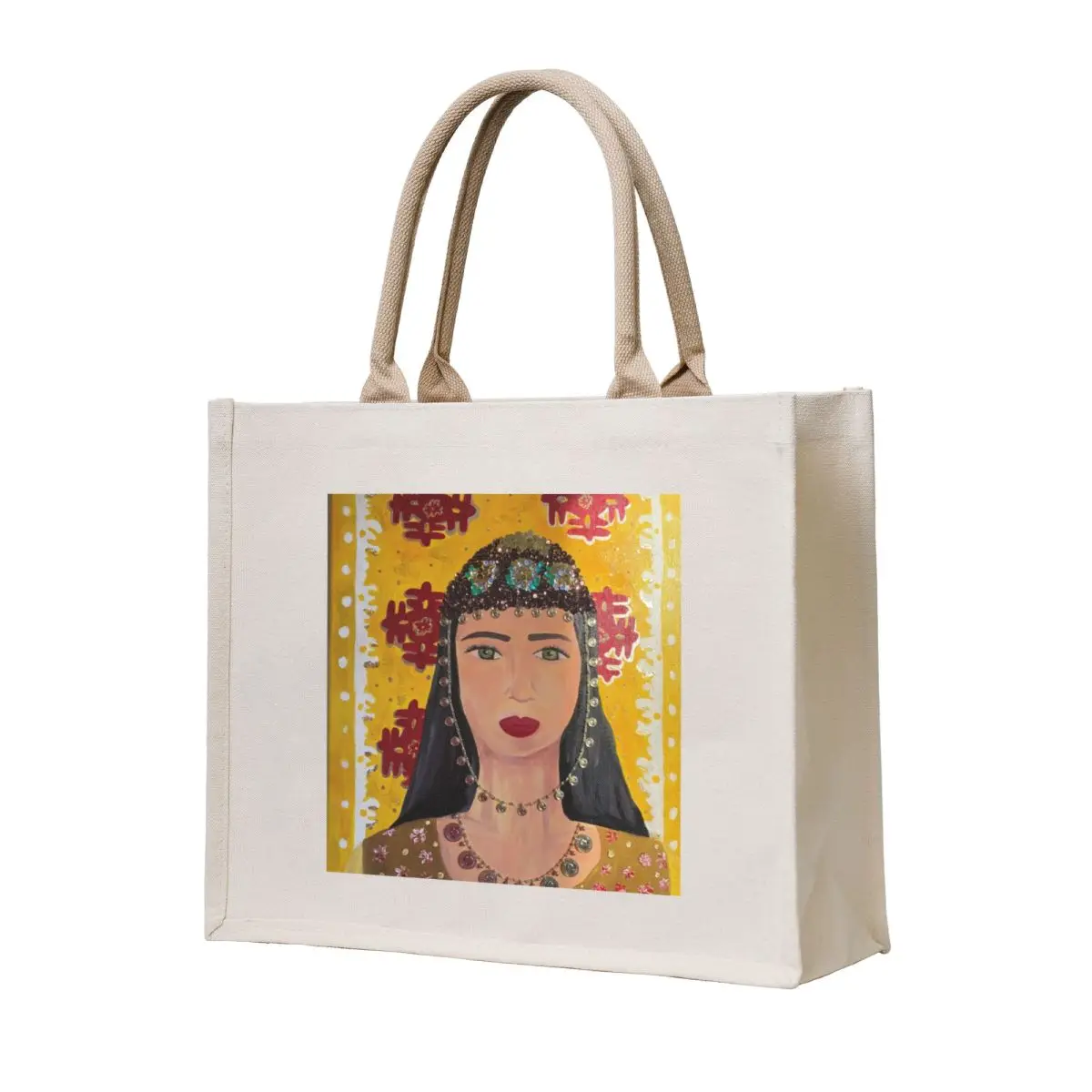 

Rojeen Tote Bag woman shopping bag shopper bag woman Portable shopping women