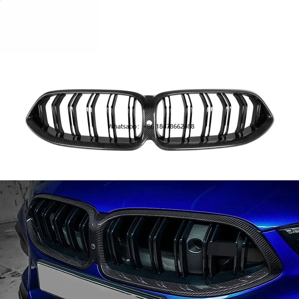 Carbon Fiber Front Kidney Grill for  8 Series G14 G15 G16 Replacement Racing Grille 2020-2021