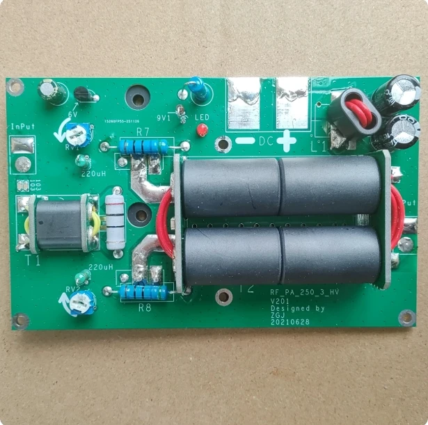 180W Kurzwellen 3-15MHz Linearer Hochfrequenz-HF-RF-Leistungsverstärker für SSB, AM, CW, FM – Detail 3