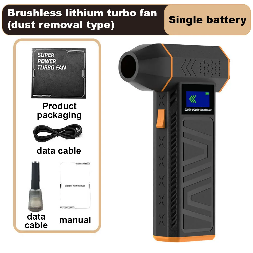 Imagem -02 - Rpm X3-m Ventilador de ar Turbo Jet Ventilador Motor sem Escova Ventilador de Duto Portátil 52m s Portátil Tipo-c Carregamento Limpeza e Secagem do Carro 130000